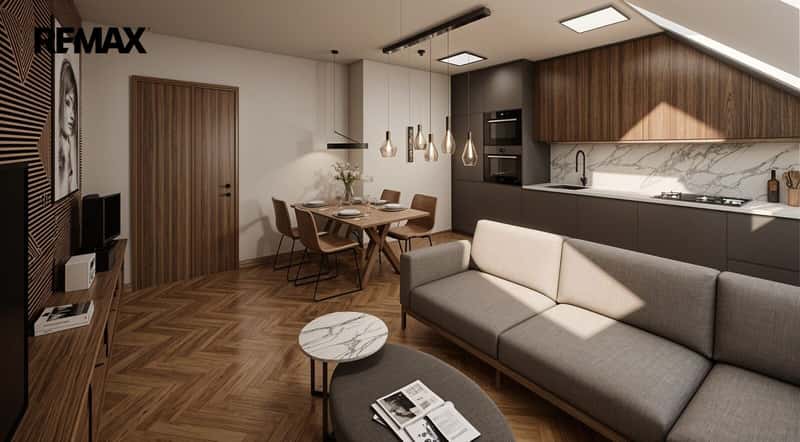Prodej bytu 2+kk v osobním vlastnictví 52 m², Praha 8 - Karlín