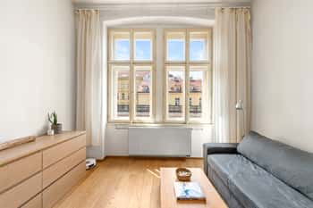 Prodej bytu 1+1 v osobním vlastnictví 39 m², Praha 8 - Karlín