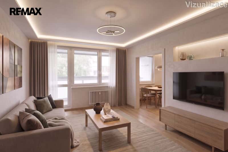 Prodej bytu 3+1 v osobním vlastnictví 76 m², Praha 9 - Letňany