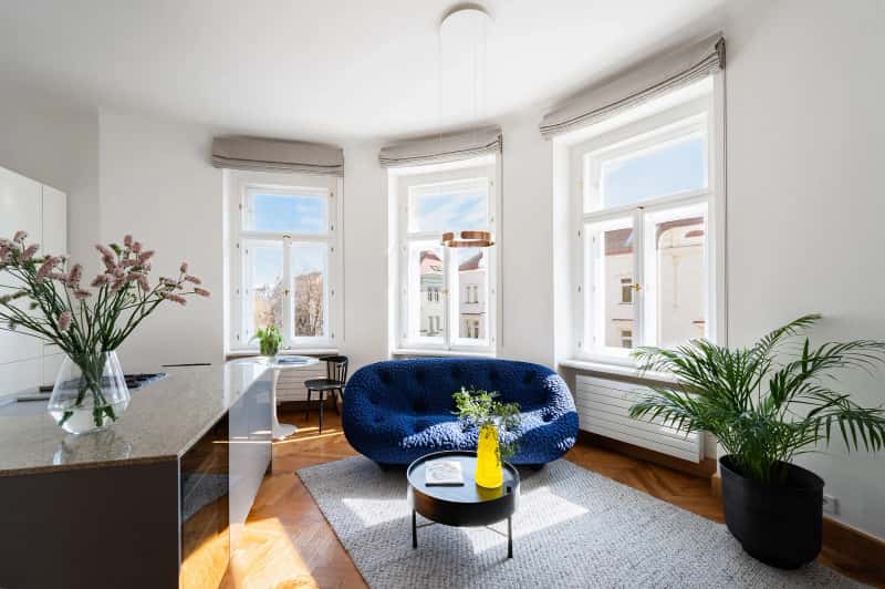 Byt 3+kk, 95 m², Praha 6, Dejvice, Srbská