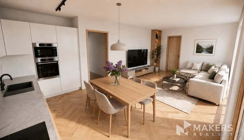 Prodej bytu 2+kk 54 m², Praha 9 – Vysočany, Kolbenova