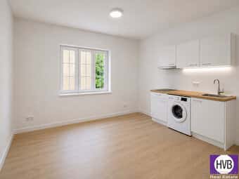 Prodej bytu 1+kk 17 m2, OV, Praha 10 - Záběhlice, projekt AR