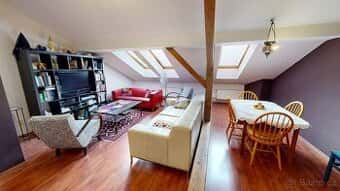 Prodej útulného mezonetového bytu 3+kk / 105,5 m² – Nusle