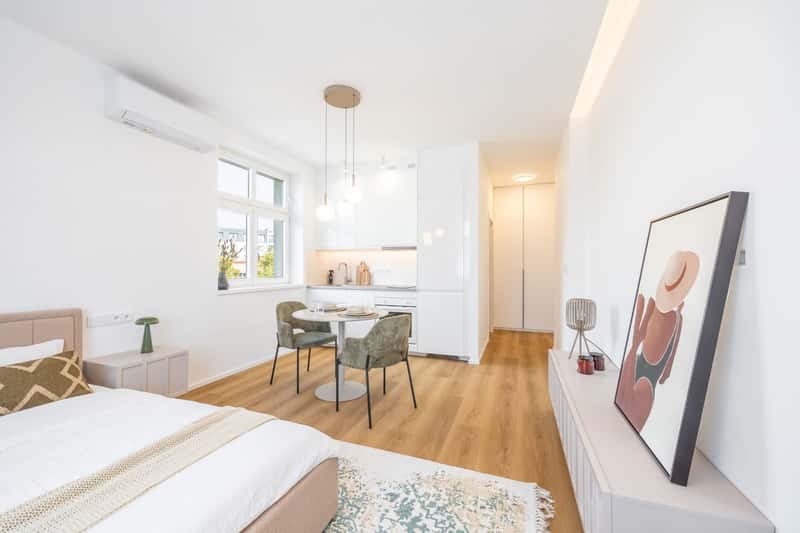 Prodej bytu 1+kk 36 m², Hartigova, Praha