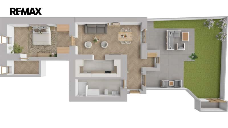 Prodej bytu 2+kk v osobním vlastnictví 53 m², Praha 5 - Smíchov
