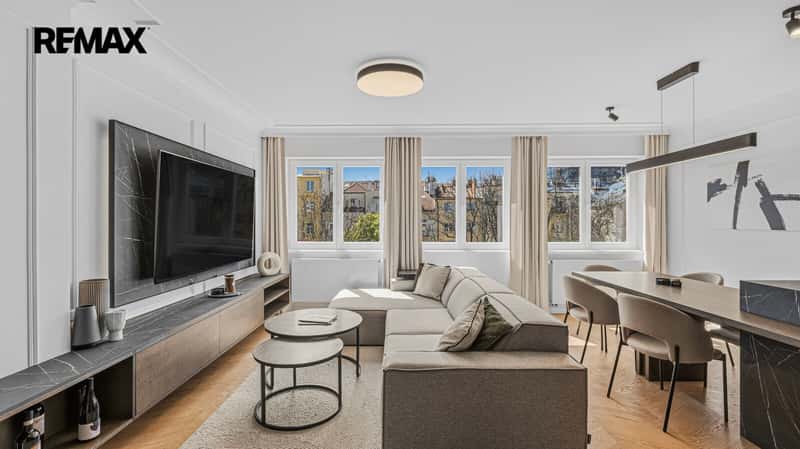 Prodej bytu 3+kk v osobním vlastnictví 89 m², Praha 3 - Vinohrady