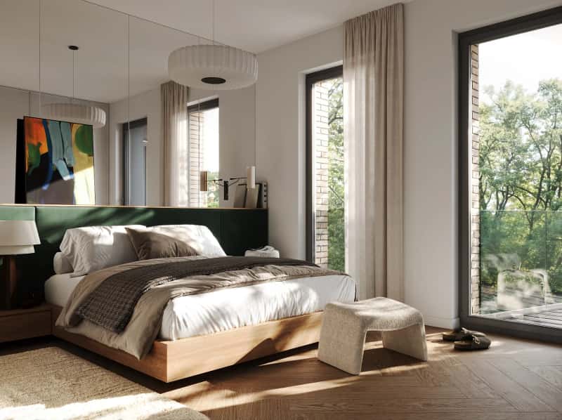 Byt 4+kk, 4.NP, č. 1.4.2, 114 m², Praha 5, Jinonice, Na Hutmance