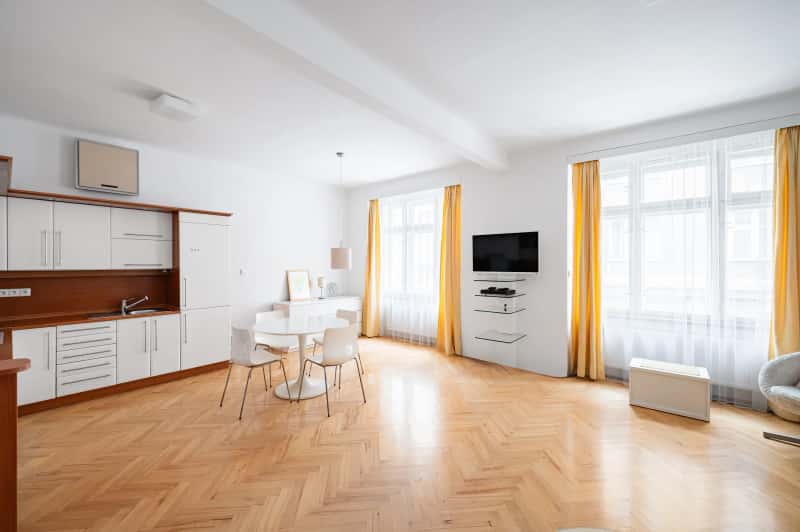 Byt 2+kk, 88 m², Praha 1, Nové Město, Ve Smečkách