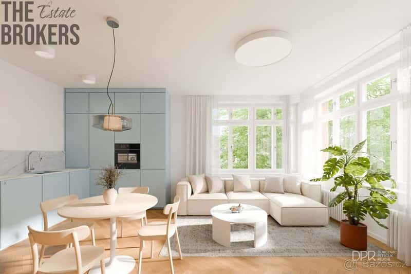 Prodej luxusního bytu 3+kk, 86,1 m², Praha 8 – Rokoska, Vila