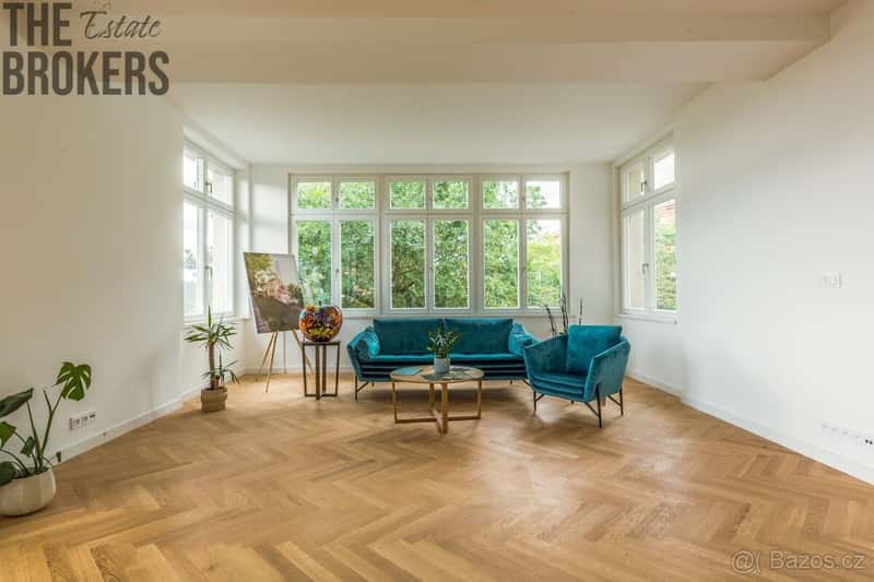 Prodej luxusního bytu 3+kk, 96,6m², Terasa 14,4 m², Praha 8