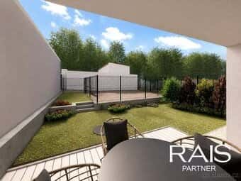 Mezonetový byt 3+KK /3+1 s terasou 106m2, zahradou a parková