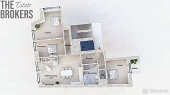 Prodej 4+kk, balkon 118 m2 Praha 6- Suchdol