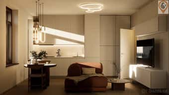 Prodej bytu 2+kk 34 m², Grafická, Praha - Smíchov